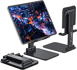 Soporte Brazo Tablet Mesa,Soporte Cama Tablet y Móvil para iPad，Brazo de Metal Resistente,Acolchado,Ajustable