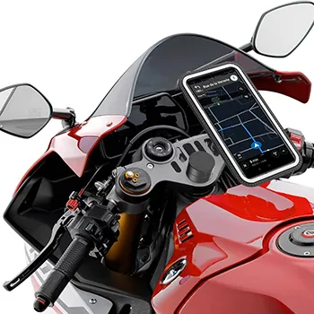 Soportes de móvil legales para la moto